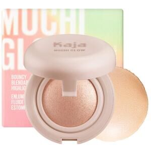 Kaja Mochi Glow Bouncy Highlighter –Cream-to-Powder Radiance -0.15oz - Toy Alien